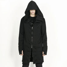 Load image into Gallery viewer, Autumn and Winter Windbreaker Men's Dark Long Cloak Witch Sweater Men's Cloak Coat Trench Coat Men Windbreaker Mens Gothic