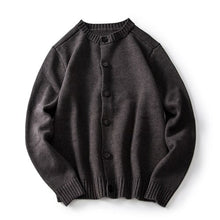 Load image into Gallery viewer, AreMoMuWha Autumn and Winter Sweater Male Korean Version of Loose Students Solid Color Long-sleeved Suede  mens sweaters QX174