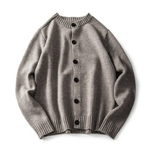 Load image into Gallery viewer, AreMoMuWha Autumn and Winter Sweater Male Korean Version of Loose Students Solid Color Long-sleeved Suede  mens sweaters QX174