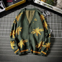 Load image into Gallery viewer, hip hop winter sweater men korean style Cardigan fashions 2019 streetwear clothing college harajuku coats