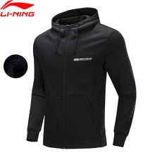 Load image into Gallery viewer, Li-Ning Men BAD FIVE Basketball Hoodie WARM AT Winter Fleece 65% Polyester 35% Cotton LiNing Sports Sweaters AWDP633 MWW1616