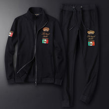 Load image into Gallery viewer, High-end Brand Casual Sports Suit 2019 Autumn And Winter New Men's Suit Embroidery Sweater + Pants M-5XL