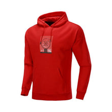 Load image into Gallery viewer, Li-Ning Men Wade Series Po Knit Hoodie Winter WARM SHELL Fleece 72% Cotton 28% Polyester LiNing Sports Sweater AWDP583 COND19