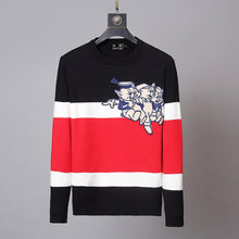 Load image into Gallery viewer, DUYOU Autumn Men's Fashion Trend Comfortable Cotton Contrast Color Stitching Casual Sweater top Menswear 2019 Male Sweater