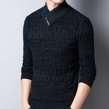 Load image into Gallery viewer, MIACAWOR New Winter Sweater Men Thick Warm Wool Pullover Men Knitted Turtleneck Sweaters Fashion Slim Fit Pull Homme Y200