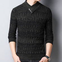 Load image into Gallery viewer, MIACAWOR New Winter Sweater Men Thick Warm Wool Pullover Men Knitted Turtleneck Sweaters Fashion Slim Fit Pull Homme Y200