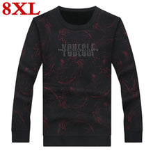 Load image into Gallery viewer, new plus size 8XL 7XL 6XL Sweater Man Pure Cashmere Knitted Winter Warm Pullovers Round neck Long Sleeve Standard  Sweaters Male