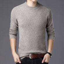 Load image into Gallery viewer, England Style New 2018 Winter Men's High Fashion Turtleneck Long Sleeve Thick Keep Warm 100%Wool Sweater Clothes Men Pullover