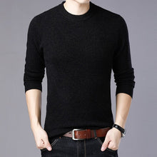 Load image into Gallery viewer, England Style New 2018 Winter Men's High Fashion Turtleneck Long Sleeve Thick Keep Warm 100%Wool Sweater Clothes Men Pullover