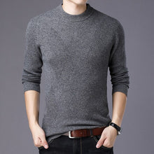 Load image into Gallery viewer, England Style New 2018 Winter Men's High Fashion Turtleneck Long Sleeve Thick Keep Warm 100%Wool Sweater Clothes Men Pullover