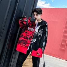 Load image into Gallery viewer, New 2019 Male Clothing Korean designer handsome autumn hip-hop long paragraph sweater coat singer costumes
