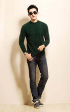 Load image into Gallery viewer, 2016 New genuine mink cashmere sweater men pure 100% cashmere sweater pullovers mink sweater free shipping Wholesale price S110