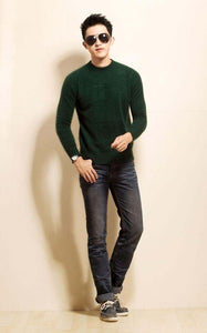 2016 New genuine mink cashmere sweater men pure 100% cashmere sweater pullovers mink sweater free shipping Wholesale price S110