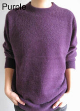 Load image into Gallery viewer, 2016 New genuine mink cashmere sweater men pure 100% cashmere sweater pullovers mink sweater free shipping Wholesale price S110