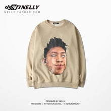 Load image into Gallery viewer, Nelly 2019 8 Colors Optional Dropshipping Autumn Winter Spoof Characters Long-sleeved Shirt Hip-hop Round Collar Modis Sweater