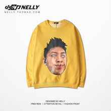 Load image into Gallery viewer, Nelly 2019 8 Colors Optional Dropshipping Autumn Winter Spoof Characters Long-sleeved Shirt Hip-hop Round Collar Modis Sweater