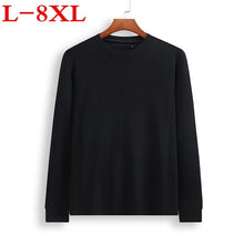 Load image into Gallery viewer, NEW plus size 8XL 7XL 6X spring sweater men Autumn Fashion Brand Casual Sweater Slim Fit Knitting Men Sweaters And Male Pullover