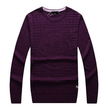 Load image into Gallery viewer, Billionaire wool Sweater men's 2019 new Fashion round neck casual printing comfort embroidery size M-5XL gentleman Free shipping