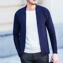 Load image into Gallery viewer, Cardigans Men Thick Sweater 2017 New Autumn Winter Knitwear Cardigan Long Sleeve Wool Cardigans Mens Knitted Sweaters   BS68