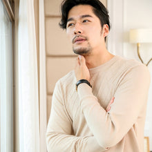 Load image into Gallery viewer, 2018 Newest Hot Sales Men's Knitted pure Cashmere Sweater Circular collar Solid color diamond Soft warmth High-quality Pullovers