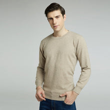 Load image into Gallery viewer, 2018 New pattern Business Casual Men Knitted pure Cashmere Sweater Circular collar Pure color warmth Anti-pilling Pullover
