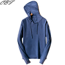 Load image into Gallery viewer, CBF 2018 Newest Hot Sales Men's Knitted pure Cashmere Sweater Hooded collar Solid color High-quality Pullovers