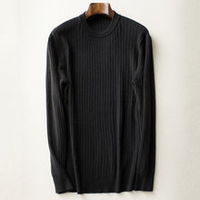 Load image into Gallery viewer, CBF 2018 Newest Hot Sales Men's Knitted pure Cashmere Sweater Circular collar Solid color Drawing style High-quality Pullovers