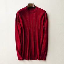 Load image into Gallery viewer, CBF 2018 Newest Hot Sales Men's Knitted pure Cashmere Sweater Circular collar Solid color Drawing style High-quality Pullovers