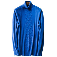 Load image into Gallery viewer, CBF zero profit New pattern Business Casual Men Knitted pure Cashmere Sweater Turn-down collar warmth Anti-pilling Pullover