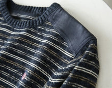 Load image into Gallery viewer, Winter Striped Knitted Sweater Men Clothes Streetwear Vintage Pullover Sweaters Autumn Jumper Jacket Chompas Para Hombre ZL1341