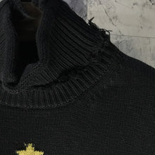 Load image into Gallery viewer, 2019ss Vetements Best Version 1:1 Quality Europen Stars Embroider Turtleneck Sweater Hiphop Women Men Sweaters Pullover Outwear