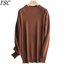 Load image into Gallery viewer, 2018 Newest Hot Sales Men's Knitted Cashmere Sweater O-collar Solid color Thickening style Soft warmth High-quality Pullovers