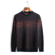 Load image into Gallery viewer, Baishanglinna Wool Sweaters O-Neck Full Sleeve Men Pullovers Thick Warm Casual Sweaters Knitted Cashmere Wool Pull Homme 37425