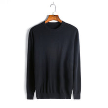 Load image into Gallery viewer, Baishanglinna 2019 New Winter Wool Sweater O-Neck Casual Slim Fit Warm Knitting Mens Sweaters Solid Color Cashmere Pullovers