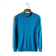 Load image into Gallery viewer, Baishanglinna 2019 New Winter Wool Sweater O-Neck Casual Slim Fit Warm Knitting Mens Sweaters Solid Color Cashmere Pullovers