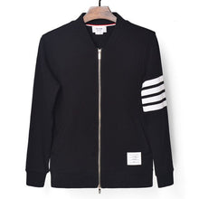 Load image into Gallery viewer, 2019 new arrivals TB THOM men's fashion baseball jacket dyed v-neck sweater casual hoodies men cotton jacket for men