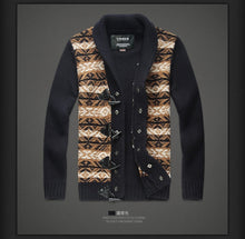 Load image into Gallery viewer, Pullover Men New Limited "european And American Style Men's 2016 Autumn And Winter Thick Wool Sweater Cardigan Slim Coat Male