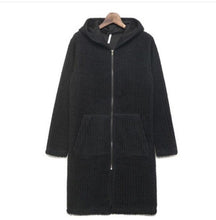 Load image into Gallery viewer, M-5XL Autumn and winter men cardigan sweater long outerwear plus size sweater male Hooded Sueter Knit Sweater Jersey Sudaderas