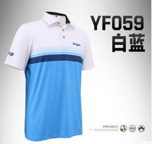Load image into Gallery viewer, High quality!PGM Dry Breathable Men's T-shirt Genuine Golf Clothing POLO Sweater Fabric  86%Polyester+14%Spandex,Free shipping